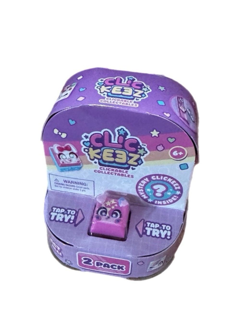 Clickeez (Series 1) 2-Pack Clickable Collectibles SHIPS TODAY